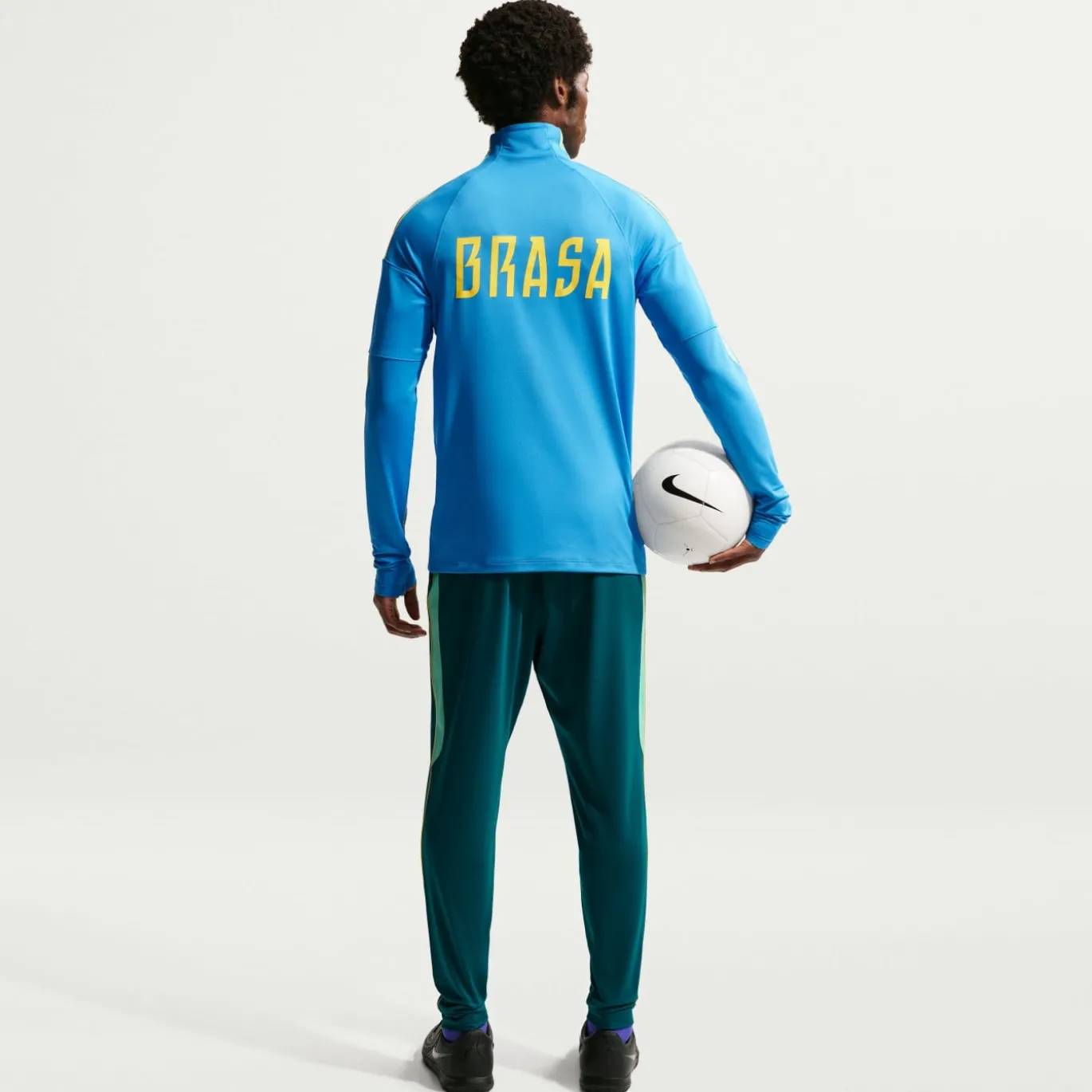 Nike Brazilië Academy Pro Trainingsbroek 2026-2028 Groen Geel Mintgroen