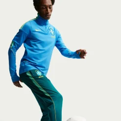 Nike Brazilië Academy Pro Trainingsbroek 2026-2028 Groen Geel Mintgroen