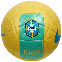 Nike Braziliƫ Academy Voetbal Maat 5 2026-2028 Geel Groen Blauw