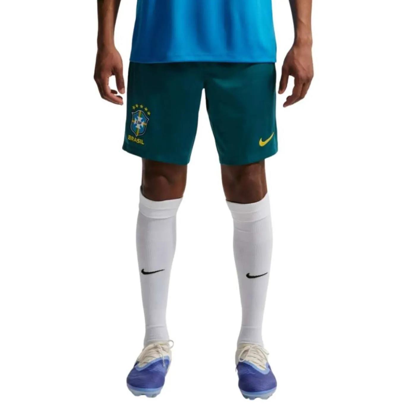 Nike Brazilië Strike Trainingsbroekje 2026-2028 Groen Geel Mintgroen