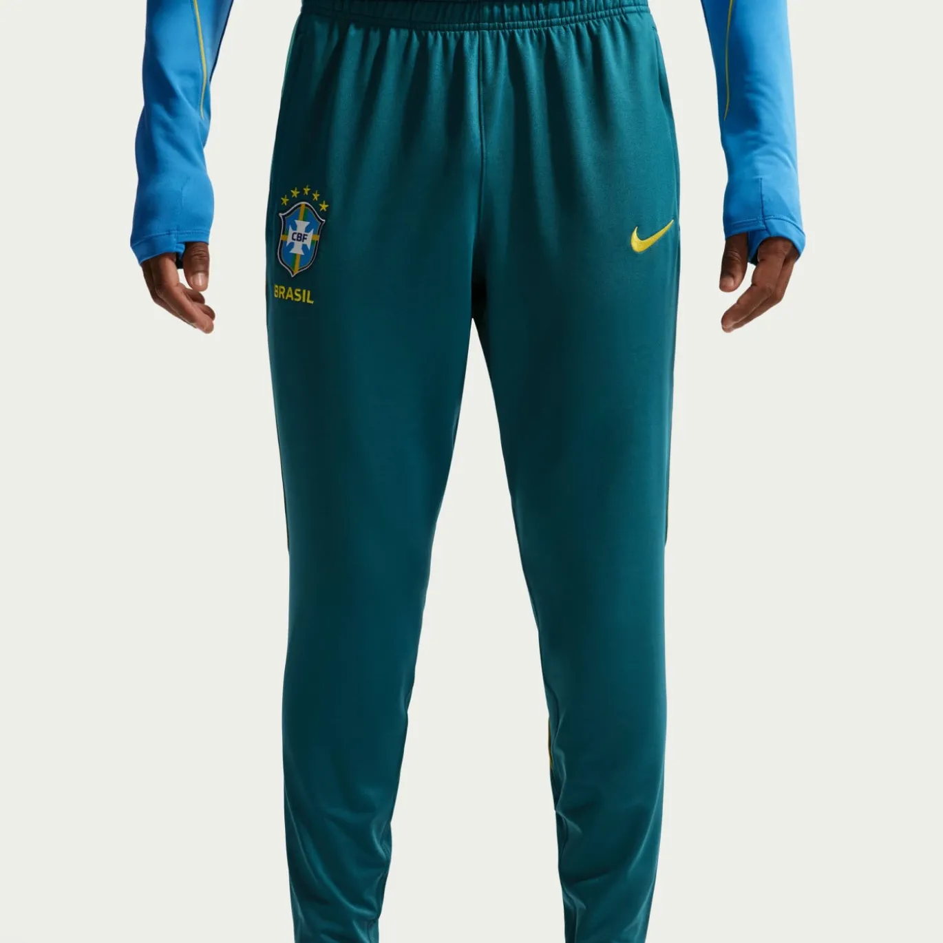 Nike Brazilië Strike Trainingsbroek 2026-2028 Groen Geel Mintgroen