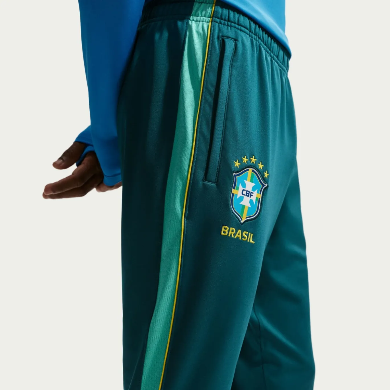 Nike Brazilië Strike Trainingsbroek 2026-2028 Groen Geel Mintgroen