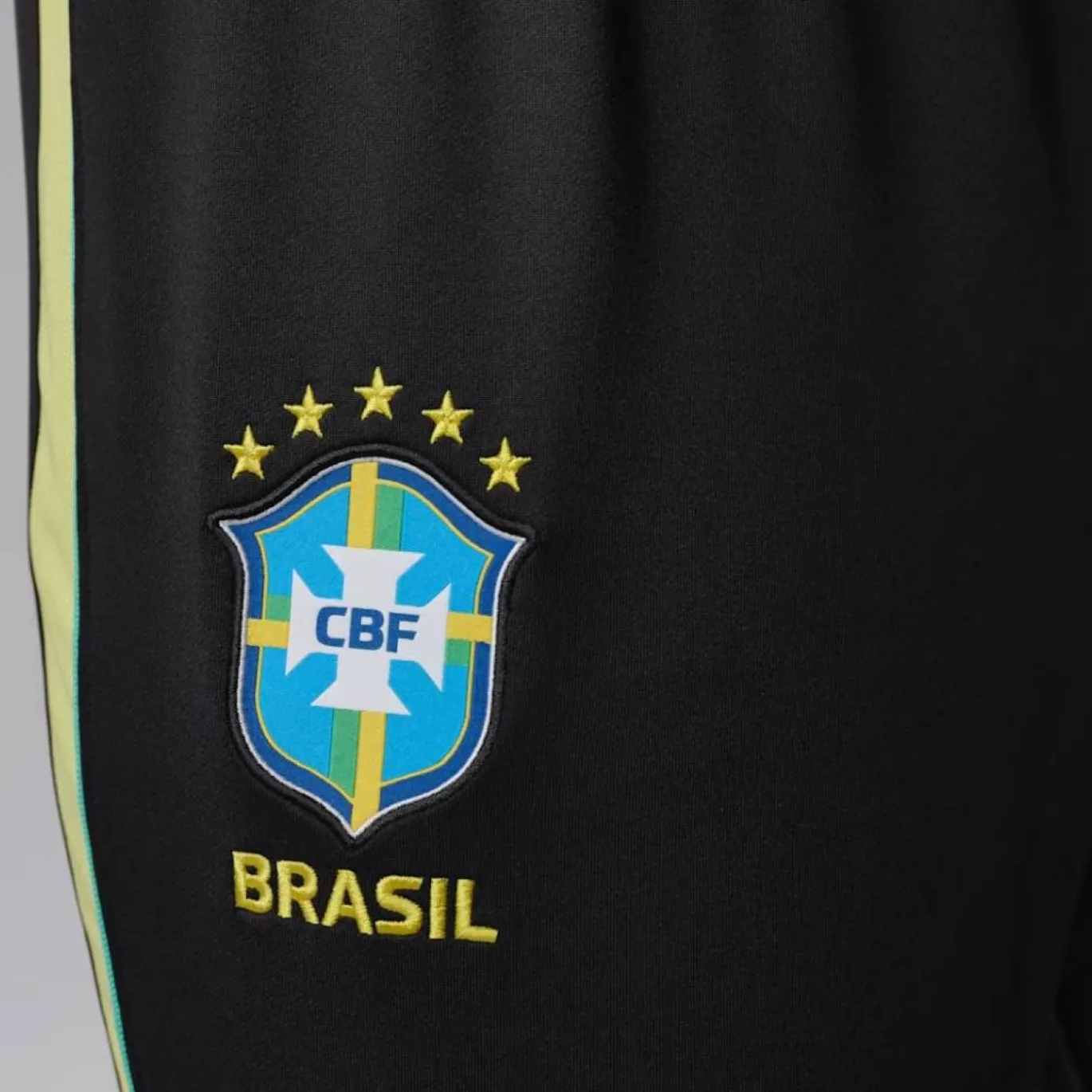 Nike Brazilië x Jordan Strike Trainingsbroek 2026-2028 Zwart Geel Mintgroen