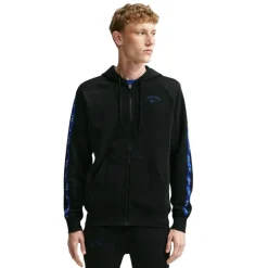 Nike Chelsea City Side Fleece Hoodie 2026-2027 Zwart Donkerblauw