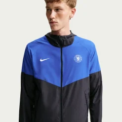 Nike Chelsea City Side Trainingsjack 2026-2027 Donkerblauw Wit