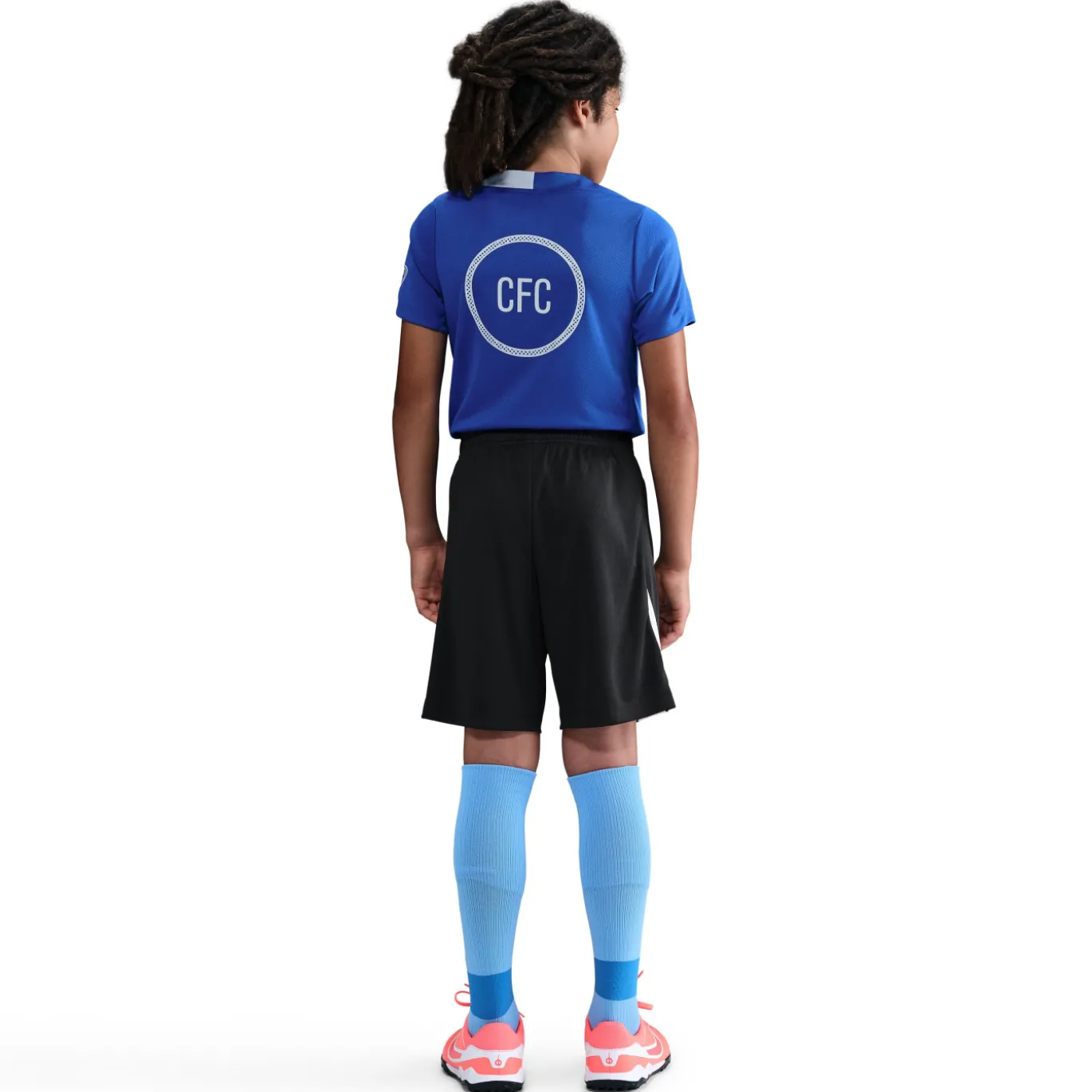 Nike Chelsea Strike Trainingsbroekje 2025-2026 Kids Zwart Wit