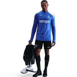 Nike Chelsea Strike Trainingsbroekje 2025-2026 Zwart Wit