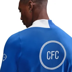 Nike Chelsea Strike Trainingstrui 1/4-Zip 2025-2026 Blauw Wit