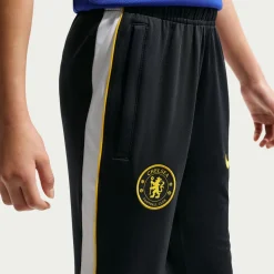 Nike Chelsea Strike Trainingsbroek 2026-2027 Kids Donkerblauw Wit Goudgeel