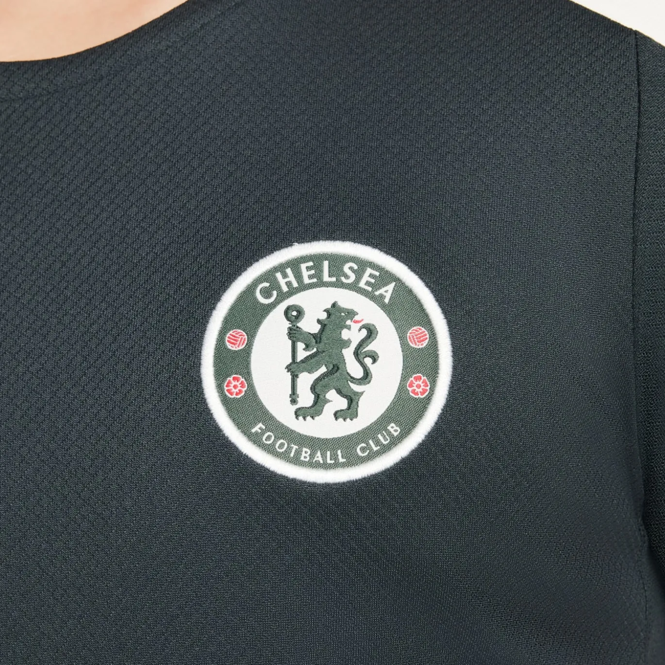 Nike Chelsea Strike Trainingsset 2025-2026 Kids Donkergroen Wit