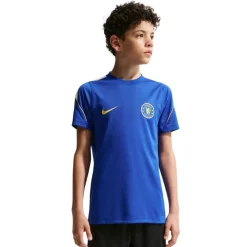 Nike Chelsea Strike Trainingsset 2026-2027 Kids Blauw Donkerblauw Goudgeel Wit
