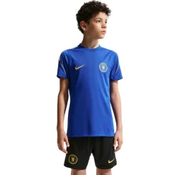 Nike Chelsea Strike Trainingsset 2026-2027 Kids Blauw Donkerblauw Goudgeel Wit