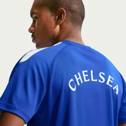 Nike Chelsea Strike Trainingsset 2026-2027 Blauw Donkerblauw Goudgeel Wit