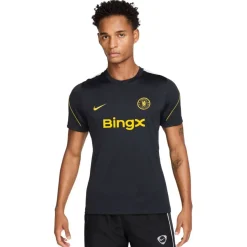 Nike Chelsea Strike Trainingsshirt 2026-2027 Donkerblauw Goudgeel