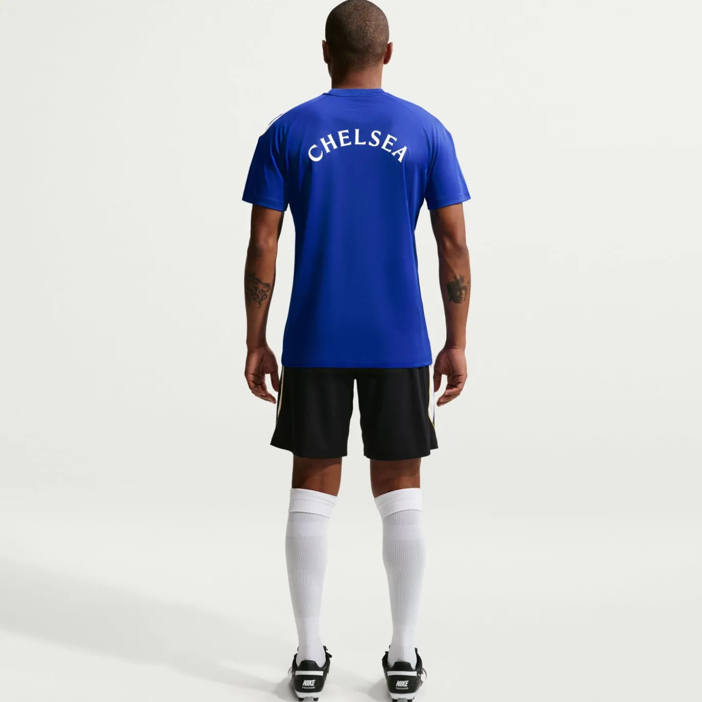 Nike Chelsea Strike Trainingsshirt 2026-2027 Blauw Goudgeel Wit