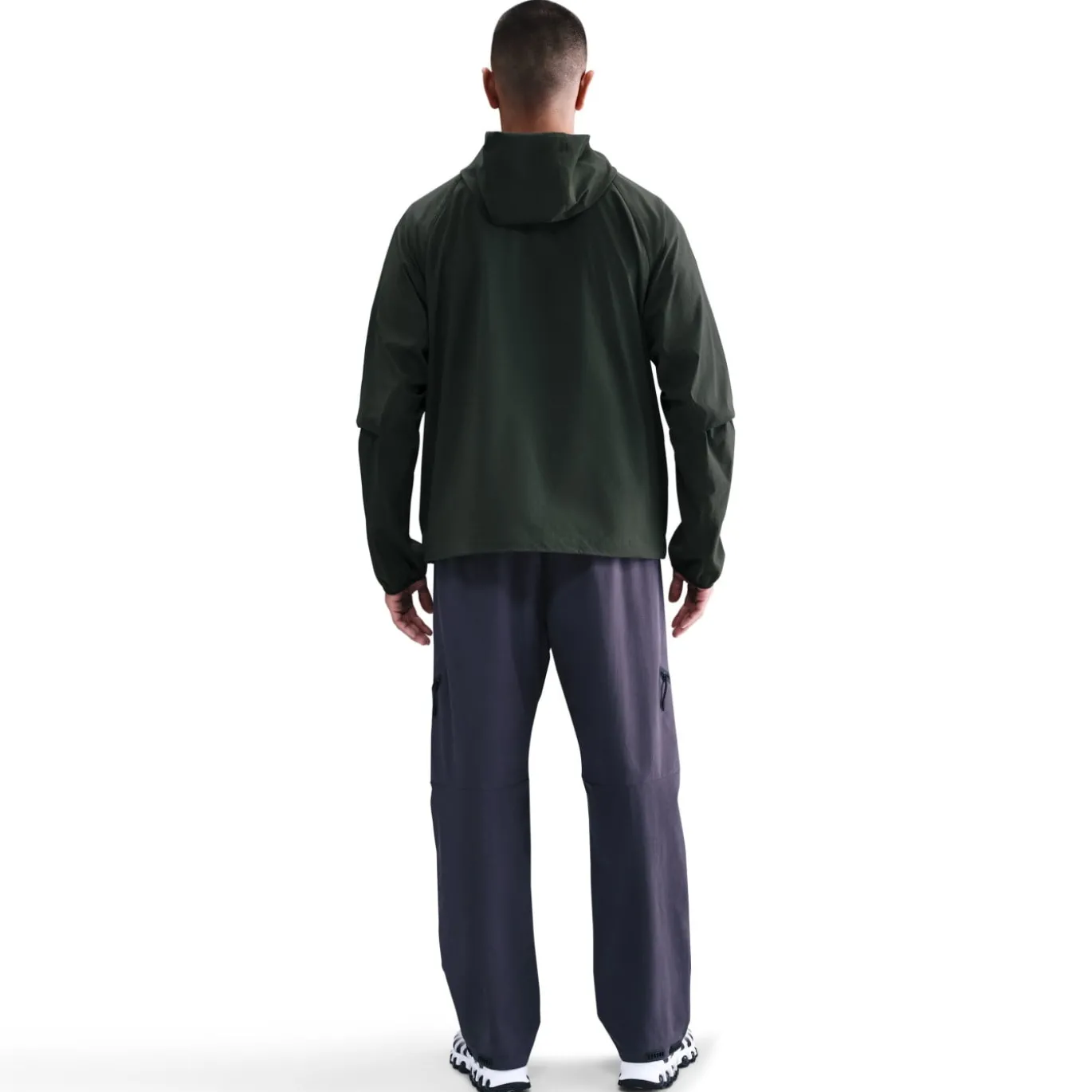 Nike Chelsea Tech Windrunner Jack Woven 2025-2026 Donkergroen Antraciet
