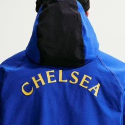 Nike Chelsea Tech Woven Jack Blauw Donkerblauw Goudgeel