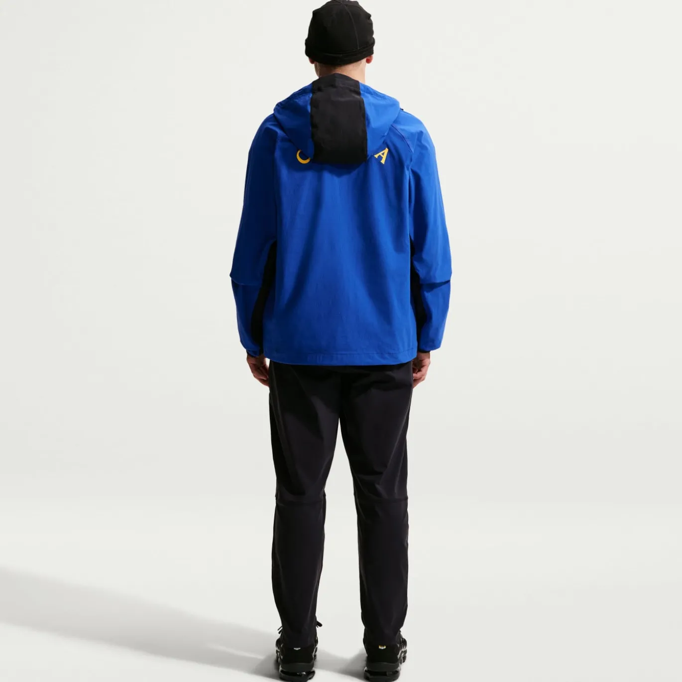 Nike Chelsea Tech Woven Jack Blauw Donkerblauw Goudgeel