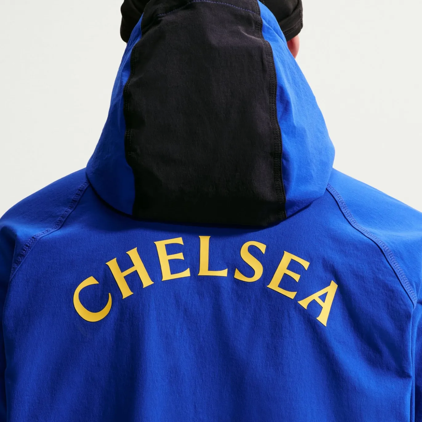 Nike Chelsea Tech Woven Trainingspak 2026-2027 Blauw Donkerblauw Goudgeel