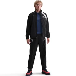 Nike Chelsea Total 90 Trainingsbroek Woven 2025-2026 Zwart Wit