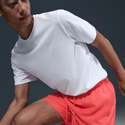 Nike Club Broekje Lichtrood Wit