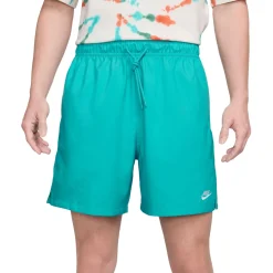 Nike Club Broekje Turquoise Wit