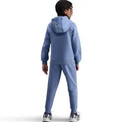 Nike Club Fleece Sportswear Trainingspak Hooded Kids Lichtpaars Wit