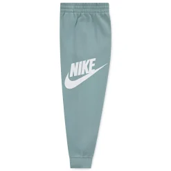 Nike Club Fleece Trainingspak Hooded Peuters/Kleuters Grijsgroen Wit