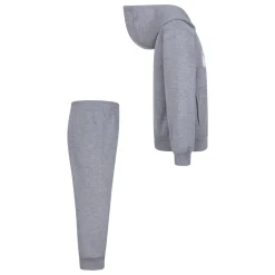 Nike Club Fleece Trainingspak Hooded Peuters/Kleuters Grijs Wit