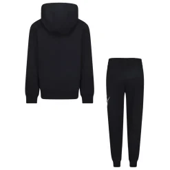 Nike Club Fleece Trainingspak Hooded Peuters/Kleuters Zwart Wit