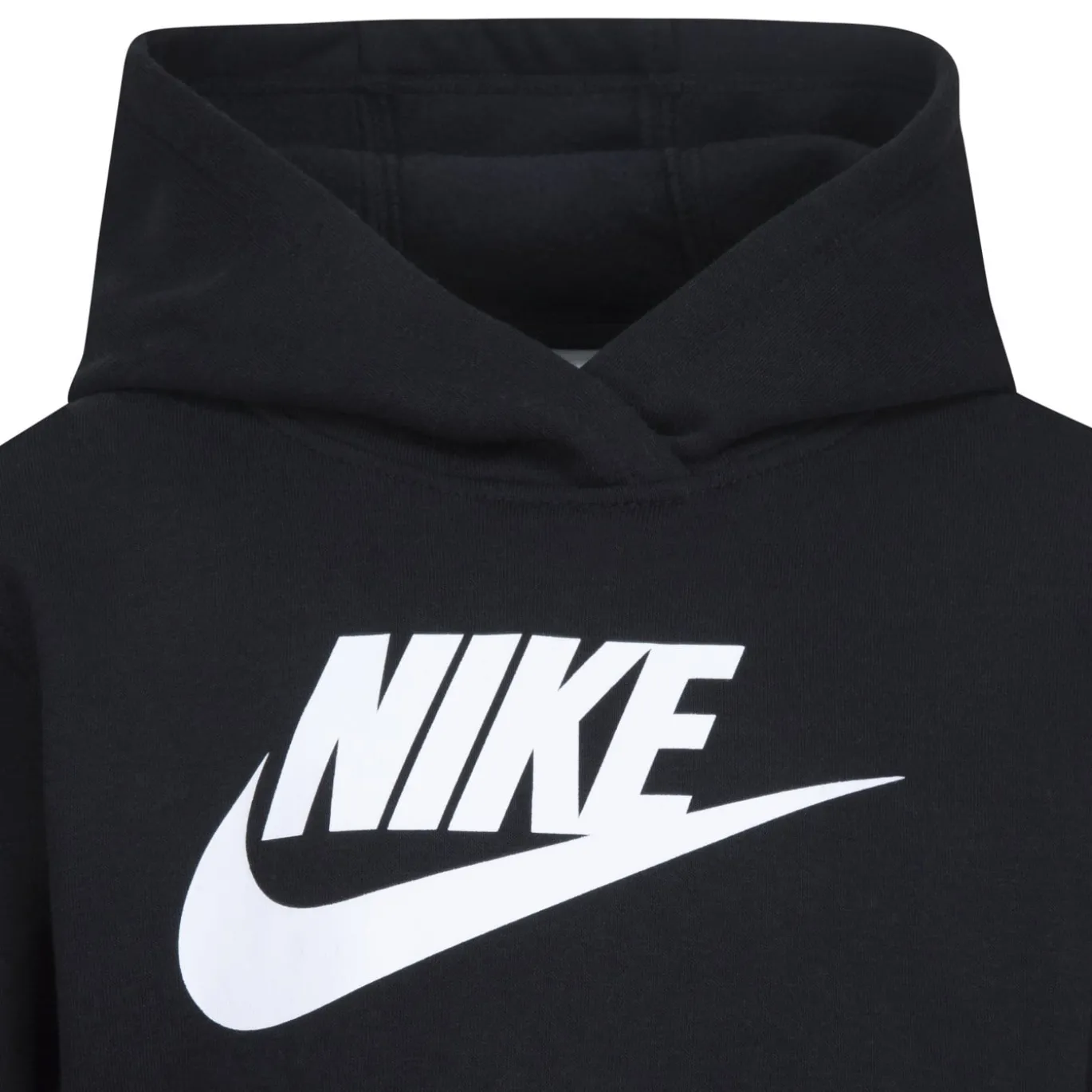 Nike Club Fleece Trainingspak Hooded Peuters/Kleuters Zwart Wit