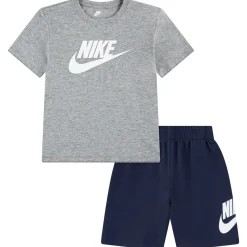 Nike Club Zomerset Peuters/Kleuters Grijs Donkerblauw Wit
