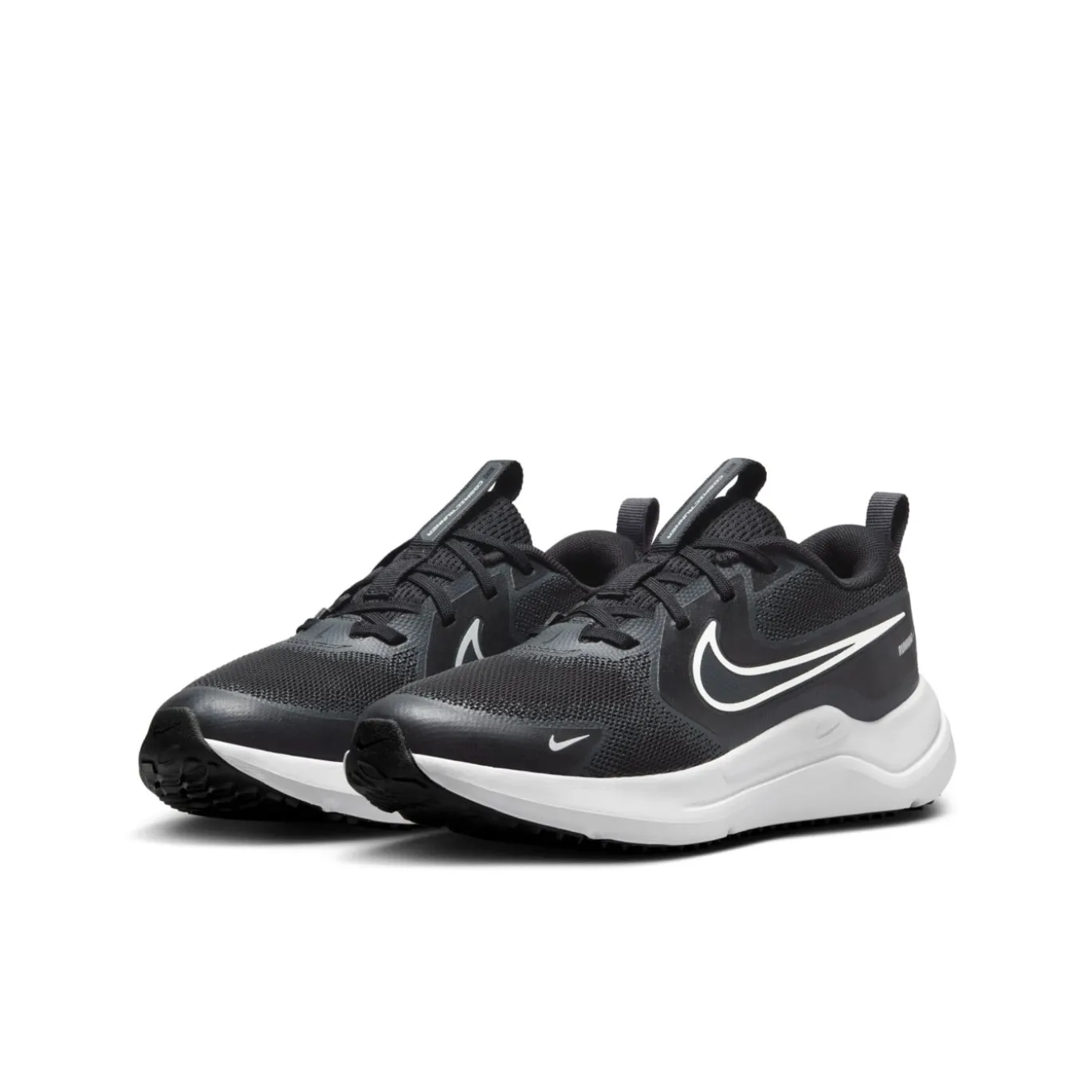 Nike Cosmic Runner Hardloopschoenen Kids Zwart Wit