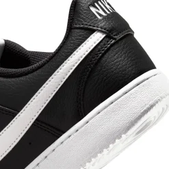 Nike Court Vision Low Next Nature Sneakers Zwart Wit