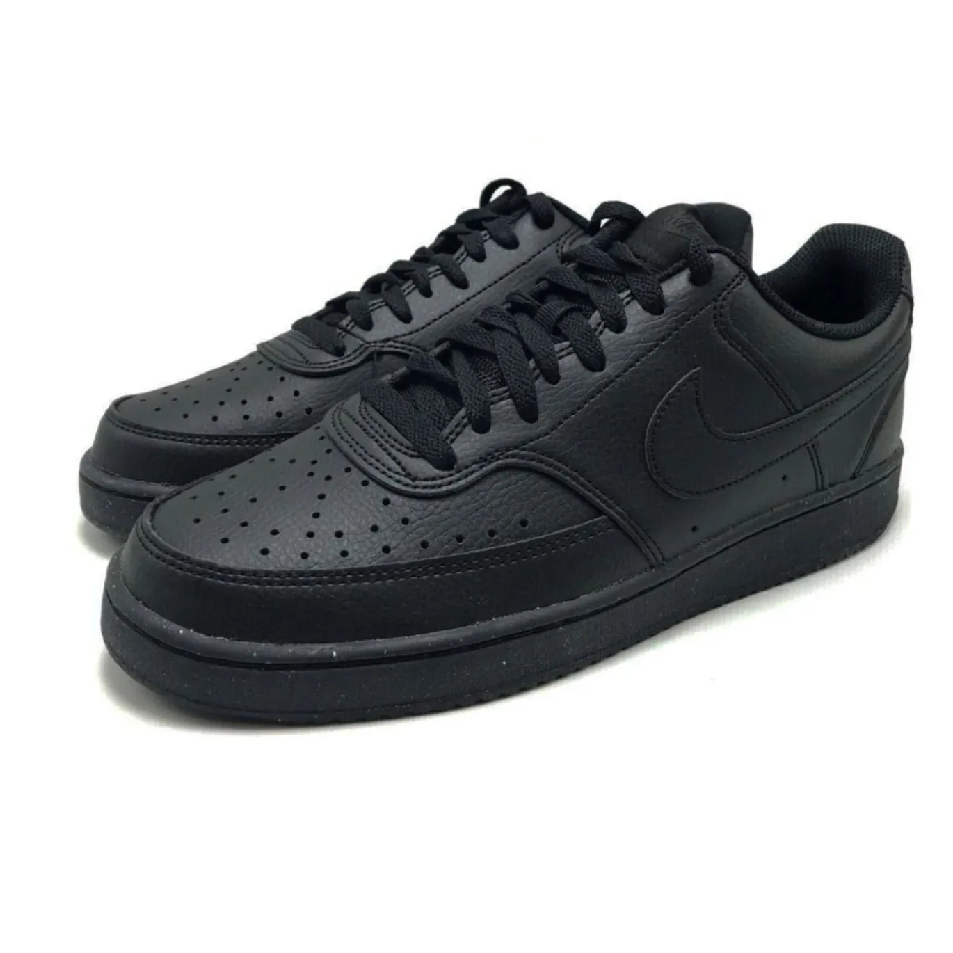 Nike Court Vision Low Next Nature Sneakers Zwart