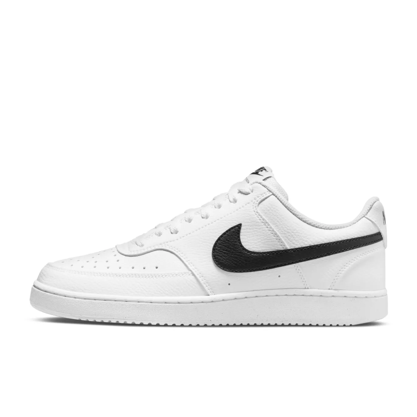 Nike Court Vision Low Next Nature Sneakers Wit Zwart