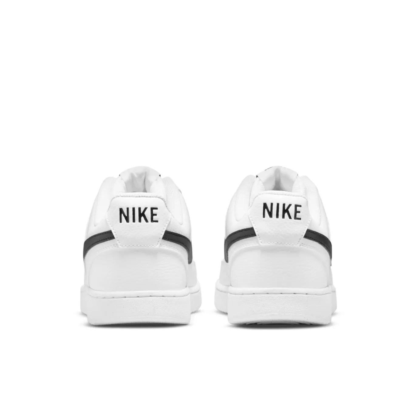 Nike Court Vision Low Next Nature Sneakers Wit Zwart