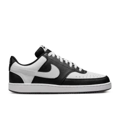 Nike Court Vision Low Sneakers Zwart Wit Zwart