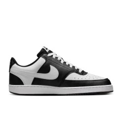 Nike Court Vision Low Sneakers Zwart Wit Zwart