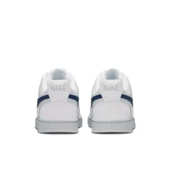 Nike Court Vision Low Sneakers Wit Donkerblauw Platinum