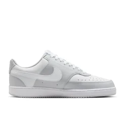 Nike Court Vision Low Sneakers Lichtgrijs Wit