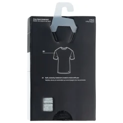 Nike Crew Ondershirt 2-Pack Jongens Zwart Grijs