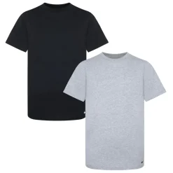 Nike Crew Ondershirt 2-Pack Jongens Zwart Grijs