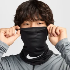 Nike Dri-FIT Academy Nekwarmer Zwart Wit