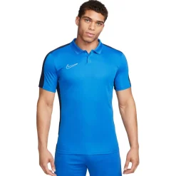 Nike Dri-FIT Academy 23 Polo Blauw Donkerblauw Wit
