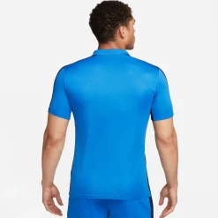 Nike Dri-FIT Academy 23 Polo Blauw Donkerblauw Wit