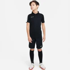 Nike Dri-FIT Academy 23 Polo Kids Zwart Wit