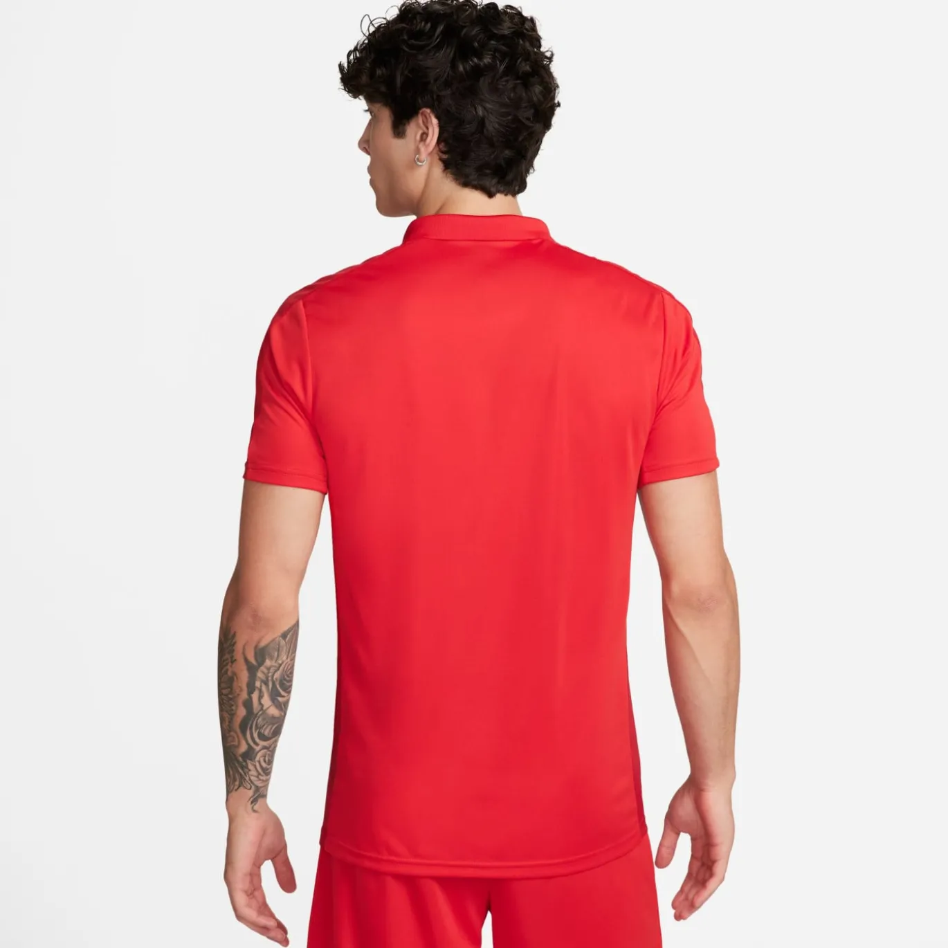 Nike Dri-FIT Academy 23 Polo Rood Wit