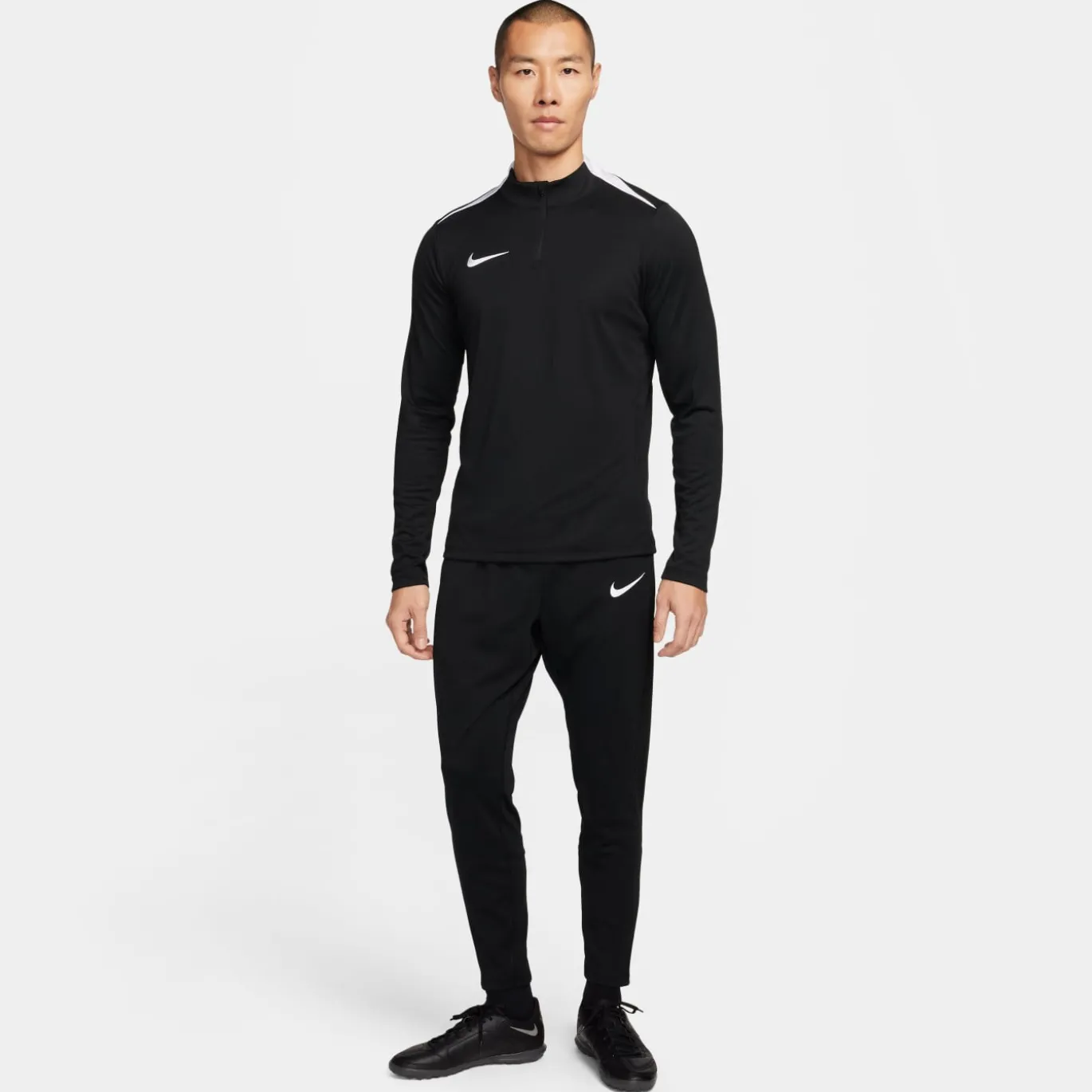 Nike Dri-FIT Academy Pro 24 Trainingstrui 1/4-Zip Zwart Wit