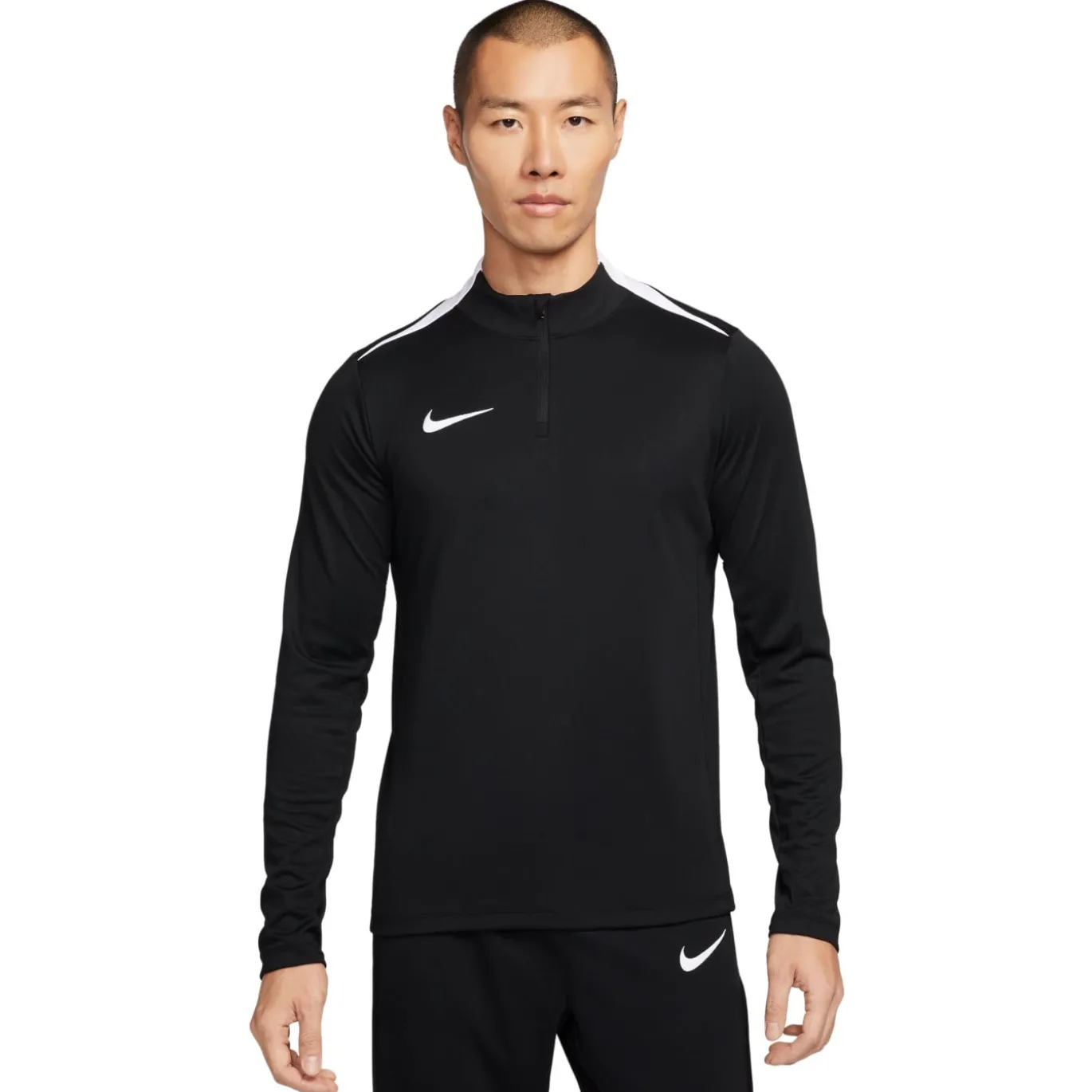 Nike Dri-FIT Academy Pro 24 Trainingstrui 1/4-Zip Zwart Wit